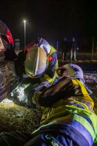 Glatteisunfall auf der S5 bei Krems