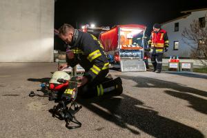 Vollbrand eines Holzschuppen in Rohrendorf