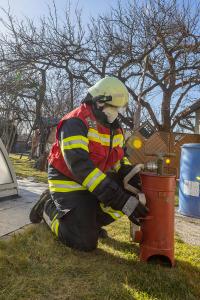 Elektrogerät im Keller in Brand geraten