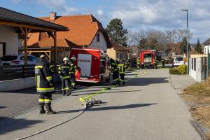 Elektrogerät im Keller in Brand geraten