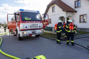 Elektrogerät im Keller in Brand geraten