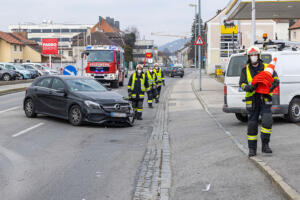 Pkw-Bergung nach Unfall auf der Kremser Wiener Straße