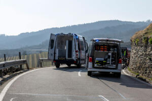 Motorradfahrer bei Unfall am Seiberer schwer verletzt