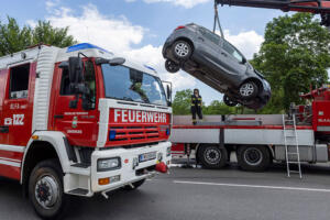 Kreuzungsunfall in Langenlois - Zwei Fahrzeuge schwer beschädigt