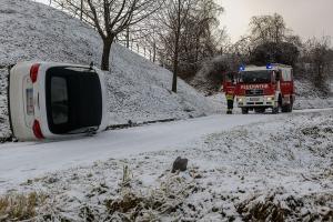 Wintersperre missachtet - Fahrzeugbergung am Steiner Goldberg