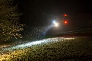 Ein Verletzter nach Fahrzeugüberschlag auf der L109