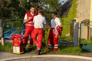 Drei Feuerwehren beim Brand einer Garage im Einsatz