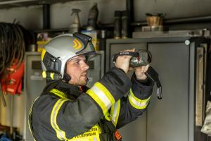 Drei Feuerwehren beim Brand einer Garage im Einsatz