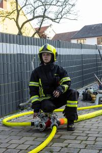 Drei Feuerwehren beim Brand einer Garage im Einsatz