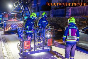 Brand in einer Dachgeschosswohnung – Großeinsatz für die Feuerwehr Krems