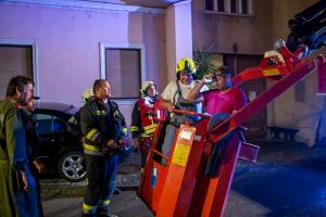 Massiver Feuerwehreinsatz nach Hagelunwetter über Rossatz