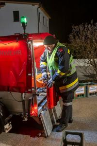 Vollbrand eines Holzschuppen in Rohrendorf
