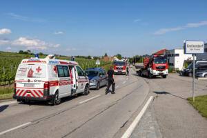 Kreuzungunfall in Gneixendorf - mehrere Verletzte