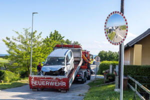 Kreuzungunfall in Gneixendorf - mehrere Verletzte