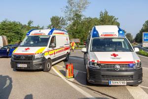 Ein Schwerverletzter bei Unfall auf der L114