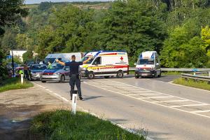 Ein Schwerverletzter bei Unfall auf der L114