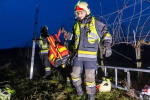 Pkw-Absturz nach Stunden entdeckt - Vermisste Frau gerettet