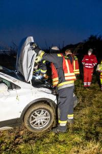 Pkw-Absturz nach Stunden entdeckt - Vermisste Frau gerettet