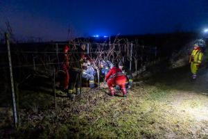Pkw-Absturz nach Stunden entdeckt - Vermisste Frau gerettet