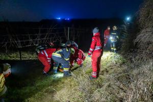 Pkw-Absturz nach Stunden entdeckt - Vermisste Frau gerettet