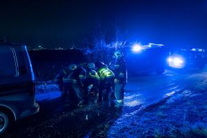 Pkw-Absturz nach Stunden entdeckt - Vermisste Frau gerettet
