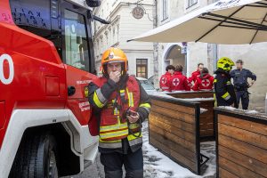 Brand in einem Kaffeehaus in der Kremser Altstadt