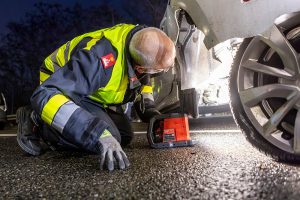 Verkehrsunfall im Kreuzungsbereich B37 / S5 in Krems an der Donau
