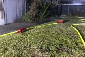 Zwei verletzte Personen bei Wohnungsbrand in Etsdorf